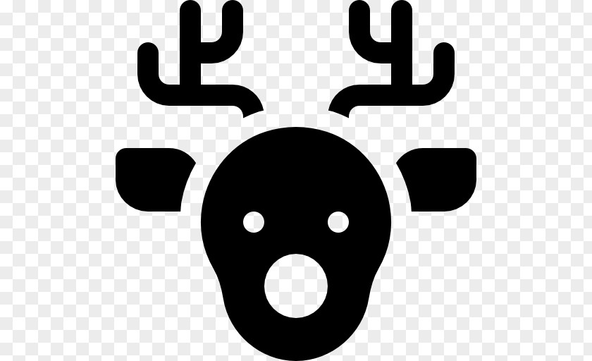 Reindeer Free Download Face Snout Smile Nose Clip Art PNG
