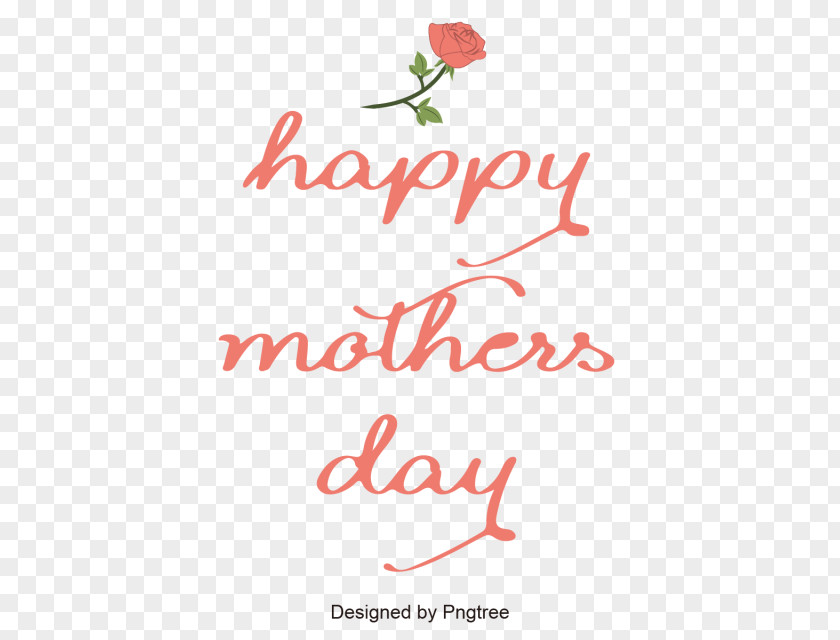 Mothers Day Watercolor Mother's Party Flower Bouquet PNG