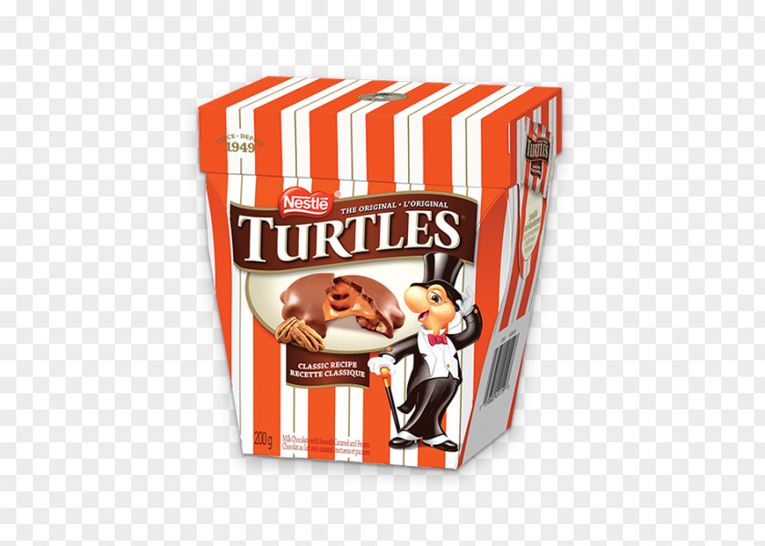 Title Box Sea Praline Turtles Chocolate Chip Cookie Fudge Bar PNG