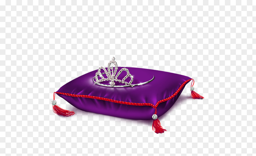 Cartoon Pillow Crown ICO Icon PNG