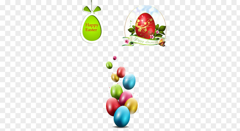 Easter Egg Label Bunny Wallpaper PNG
