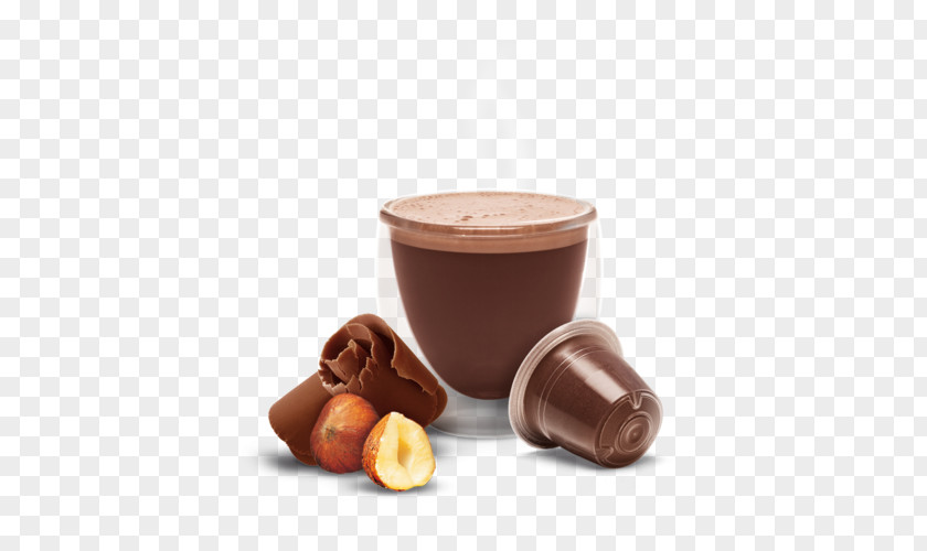 Hazelnut Chocolate Hot Coffee Nespresso PNG