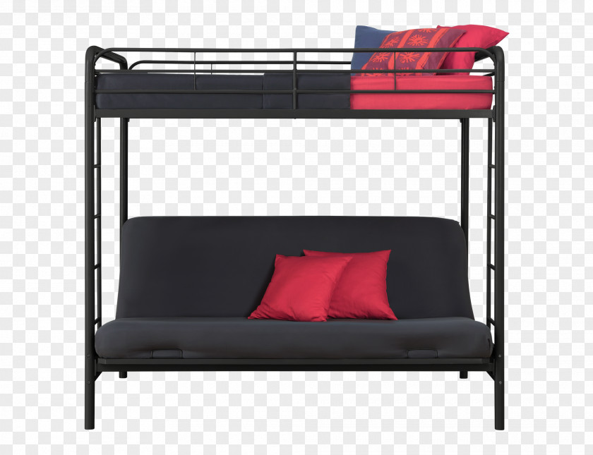 Bed Bunk Futon Couch Furniture PNG