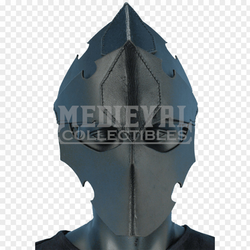 Helmet Leather Enclosed Assassins Middle Ages PNG