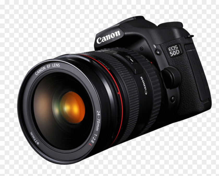 Canon Camera EOS Digital SLR EF 75u2013300mm Lens PNG