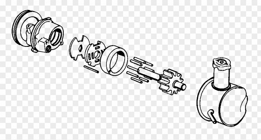 Car Fuel Pump Exploded-view Drawing Goodheart-Willcox Co PNG