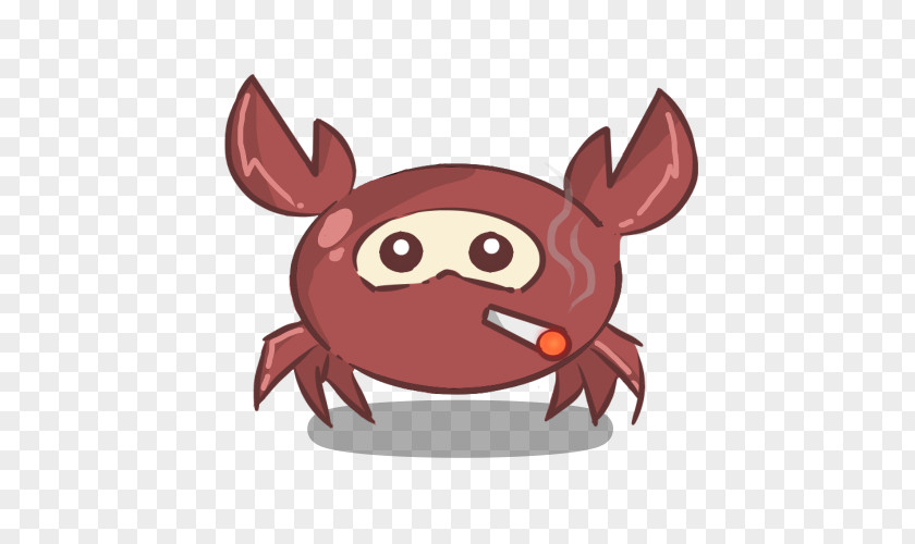 Crab Headgear Character Clip Art PNG