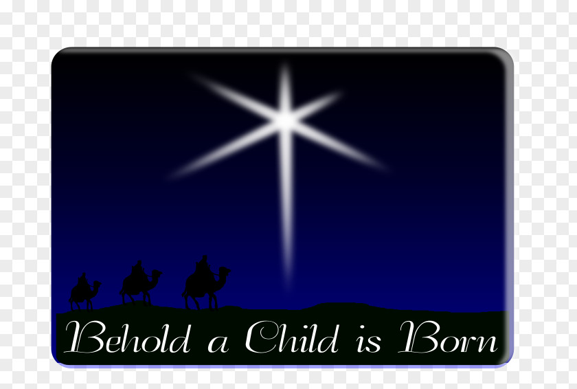 Nativity Vector Star Of Bethlehem Clip Art PNG
