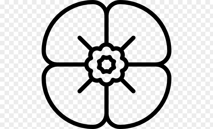 Poppy Dharmachakra Escape Room Game Symbol PNG