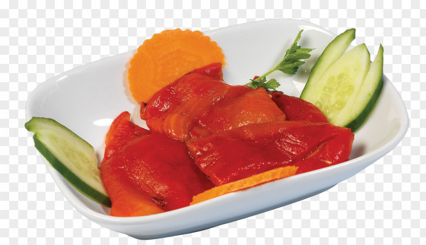 Vegetable Sashimi Smoked Salmon Vegetarian Cuisine Recipe PNG