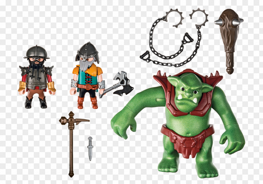 Dwarf Giant Troll Playmobil Knight PNG