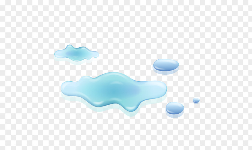 Ground Water Droplets Icon PNG