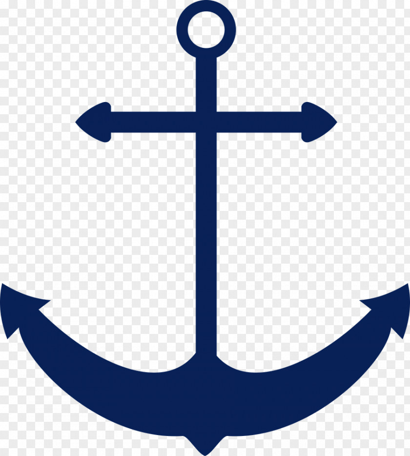 Blue Anchor Sailor Maritime Transport Clip Art PNG