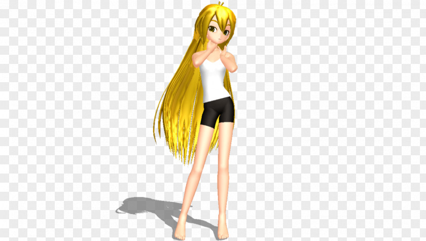 Mmd Casual Human Hair Color Costume Character Animated Cartoon Fiction PNG