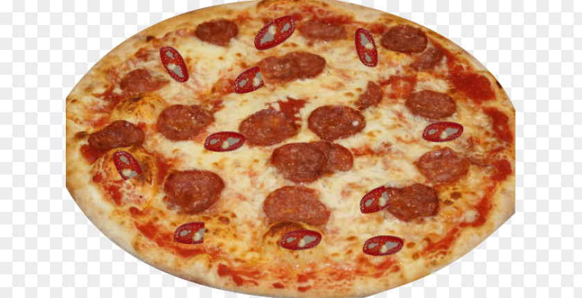 Salami Pizza California-style Sicilian Italian Cuisine American PNG