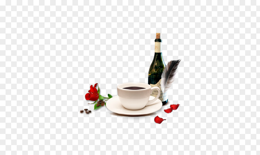 Coffee And Wine Cup Tea Beer PNG