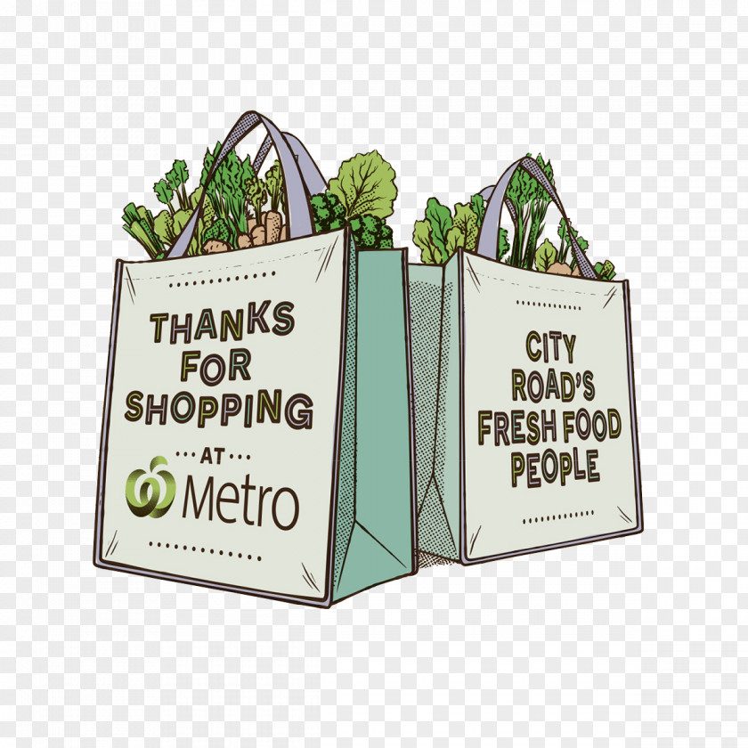Coloured Shopping Bag Of Vegetables Vegetable Woolworths Supermarkets Food Illustration PNG