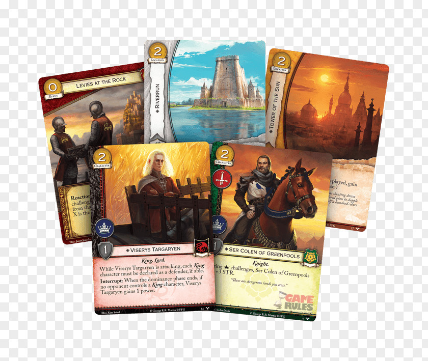 Game Of Thrones Seven Kingdoms A Thrones: Second Edition Netrunner Card PNG