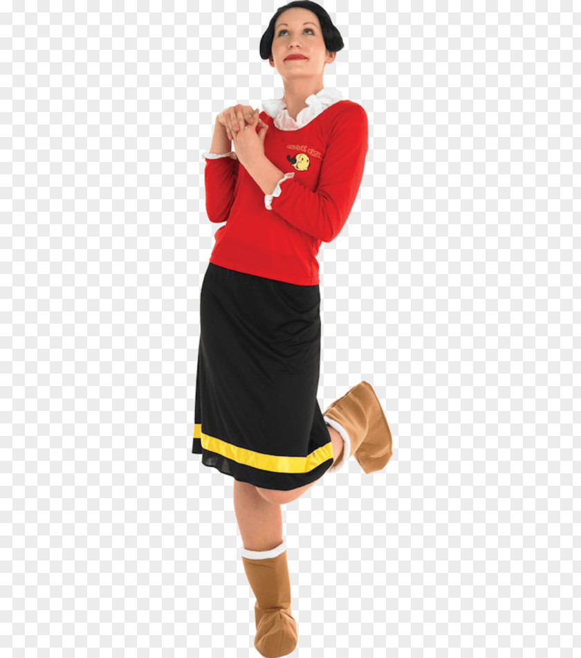 Olive Oyl Popeye Bluto Costume Party PNG