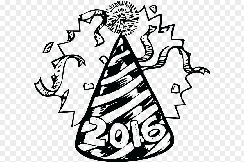Party New Year's Eve Day Drawing Clip Art PNG