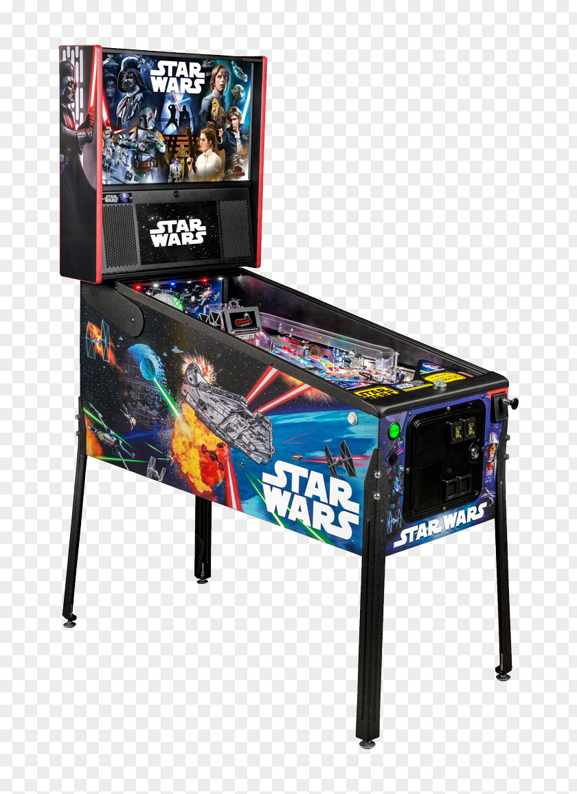 Star Wars Pinball Stern Electronics, Inc. Arcade Game PNG