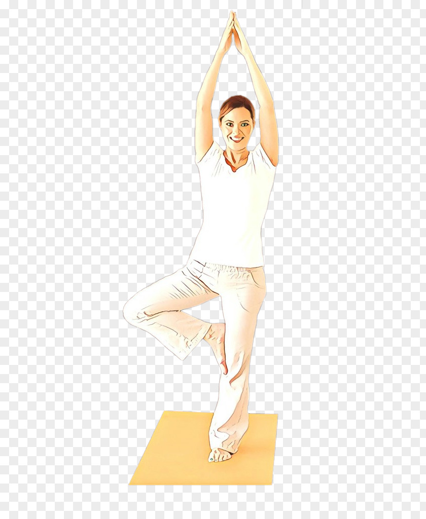 Thumb Neck Yoga Cartoon PNG