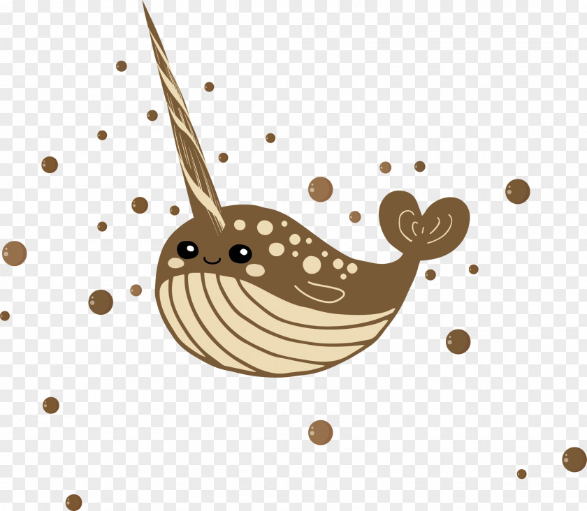 Unicorn Sea Fish Vector Art Adobe Illustrator Icon PNG