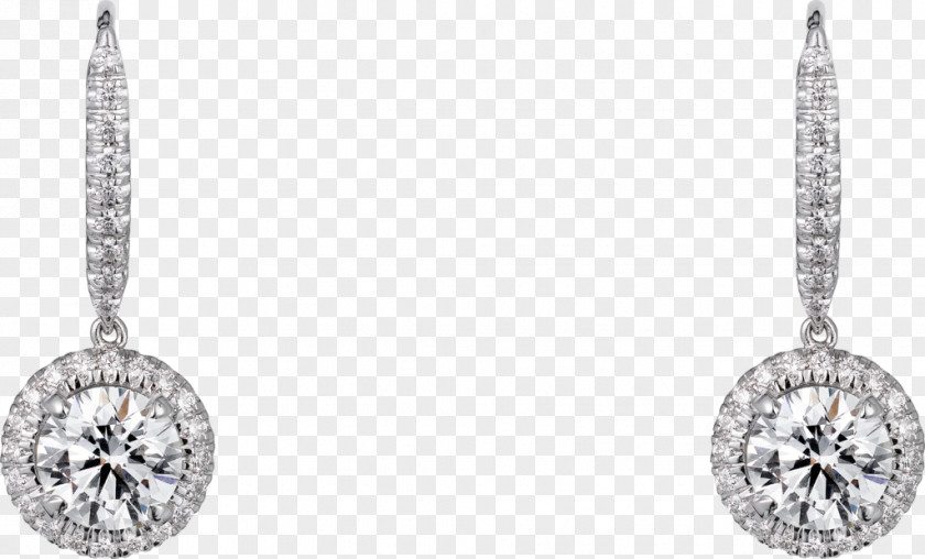 Diamond Earring Brilliant Carat Gold PNG