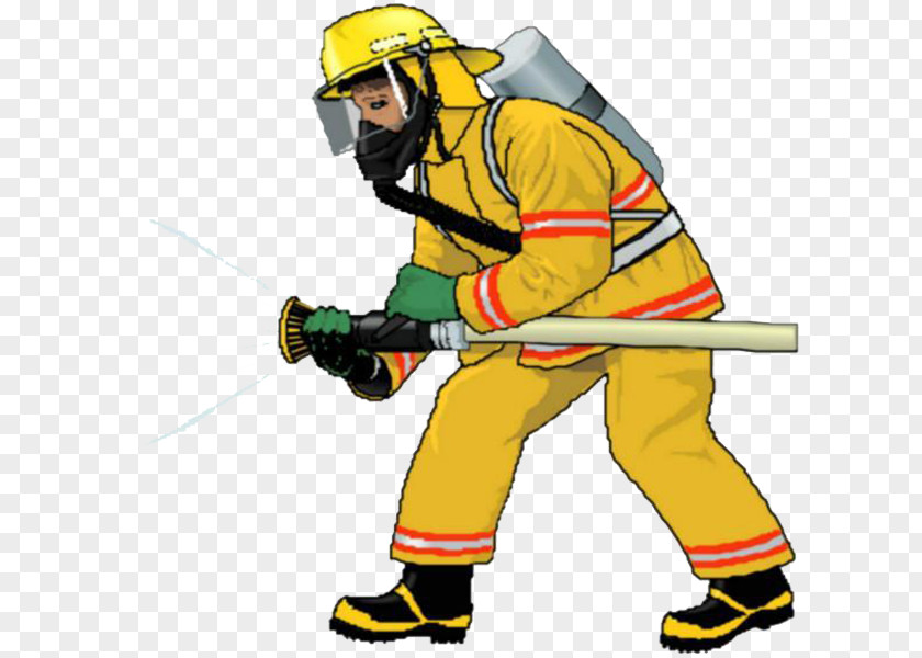 Firefighters In Yellow Firefighter Fire Engine Free Content Clip Art PNG