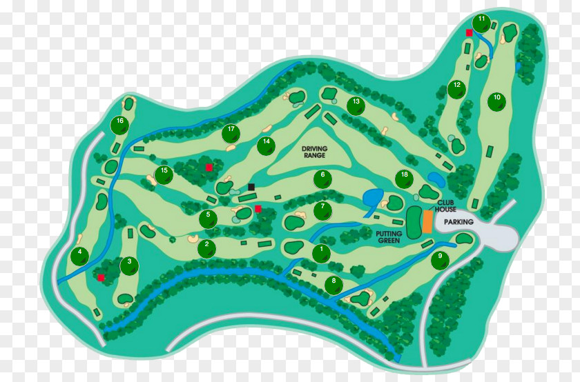 Holes Squid PGA National Golf Club 2002 Championship The Honda Classic Course PNG