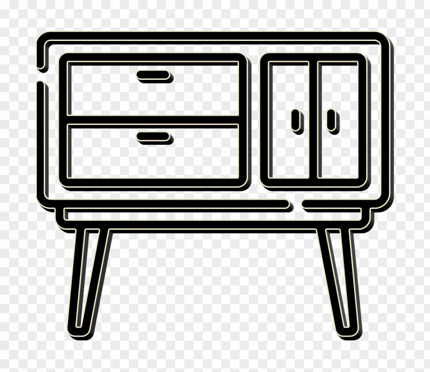 Home Decoration Icon Buffet Cabinet PNG