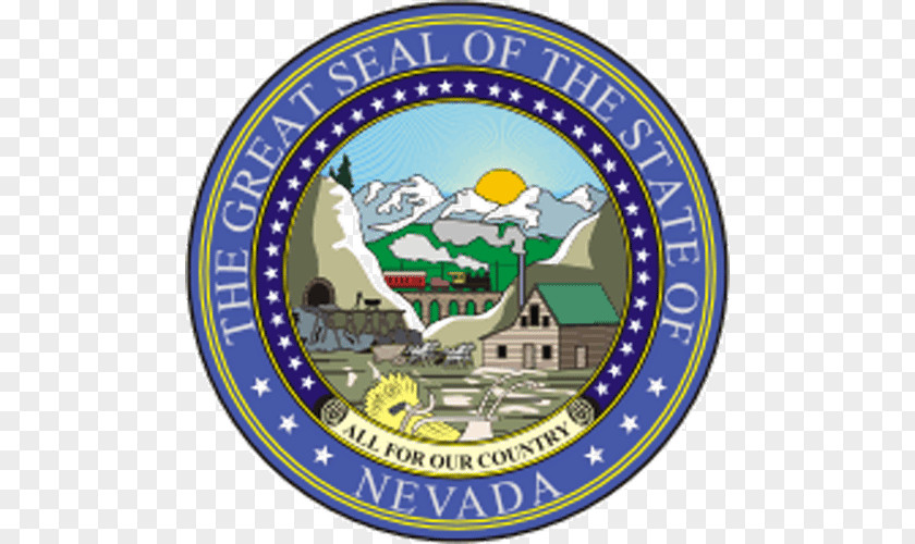 Nevada Seal Of U.S. State Great The United States PNG