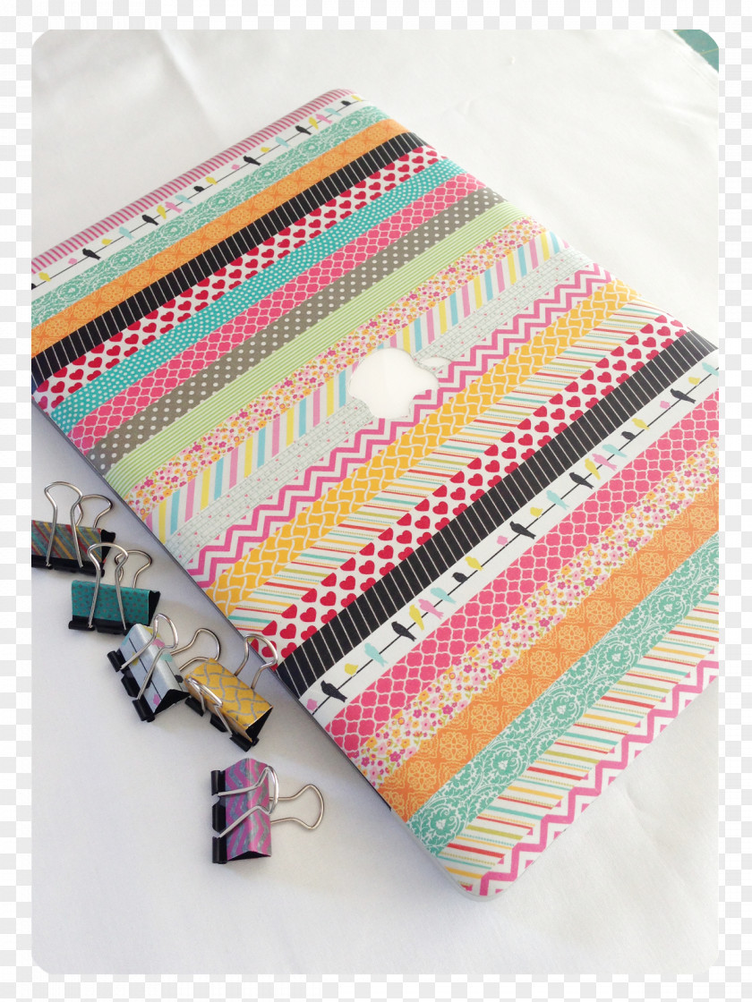 Washi Tapes Place Mats Material PNG