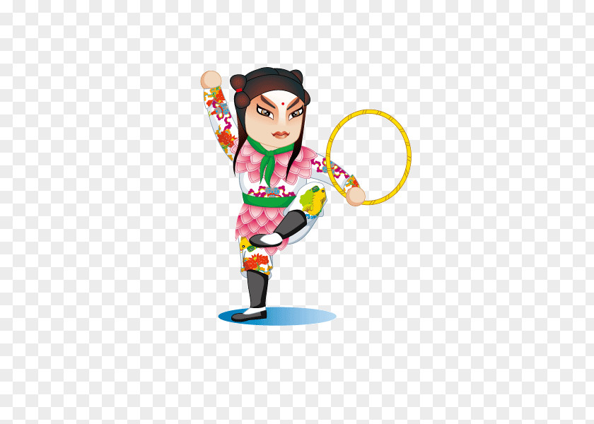 Actor Picture Peking Opera Cartoon Chinese Performance PNG