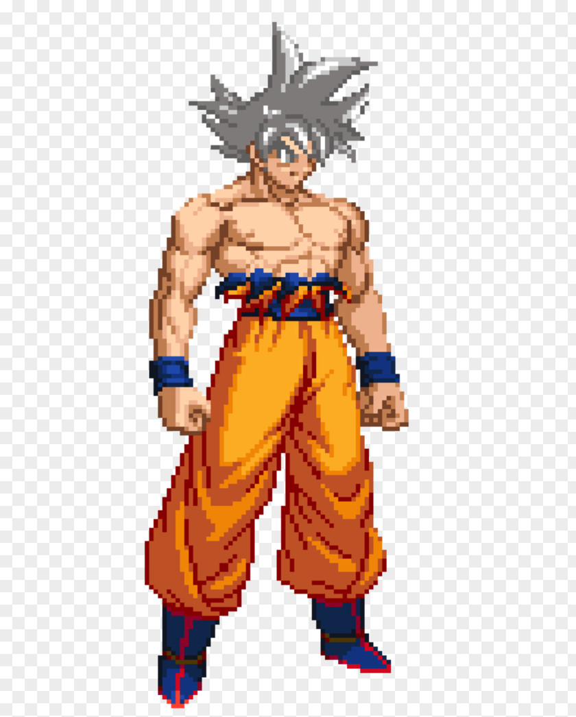 Goku Pixel Art Dragon Ball Z: Extreme Butōden Sprite PNG