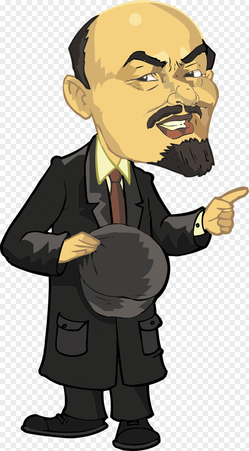 Lenin Vladimir Soviet Union Caricature Clip Art PNG