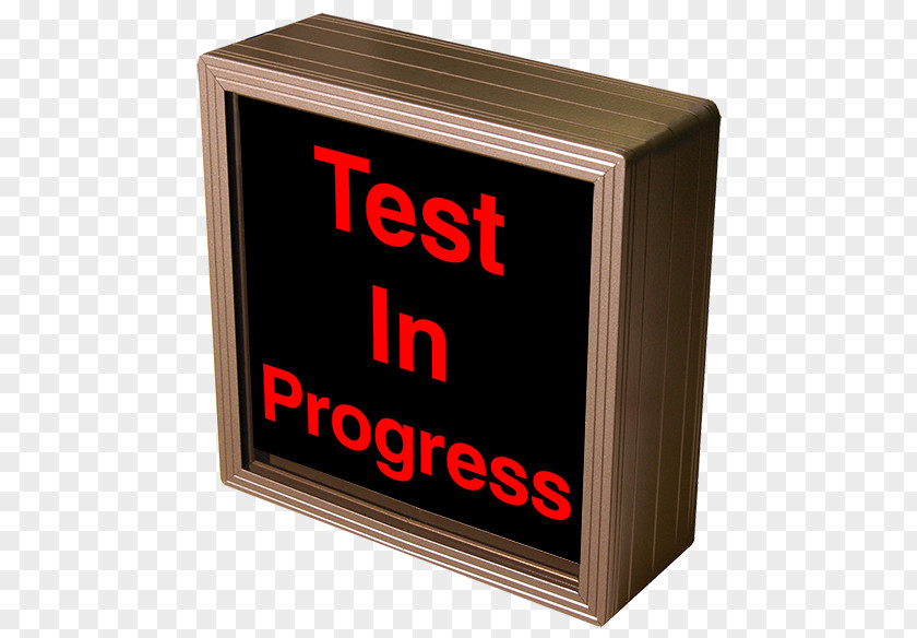 Testing Progress Product Design Display Device Font Signage PNG