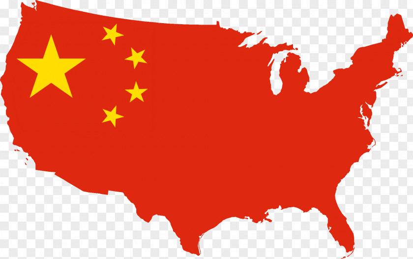 China Flag Transparent Images Of Map Clip Art PNG