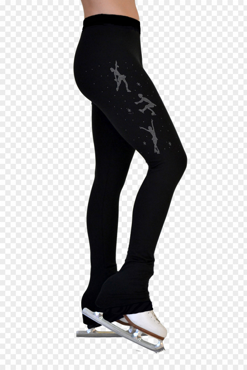 Figure Skating Ice Pants Leggings Skates PNG