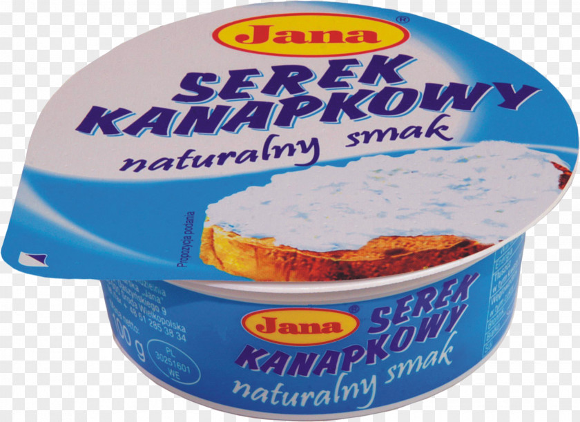100 Natural Cream Cheese Serek Homogenizowany Packaging And Labeling Barcode PNG