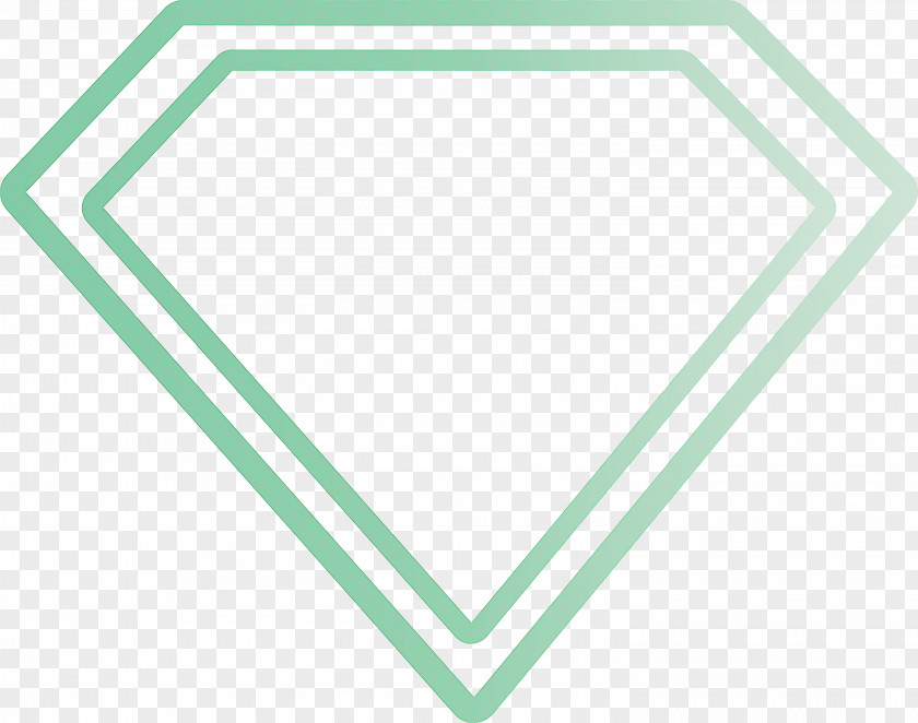 Angle Triangle Line Area Green PNG