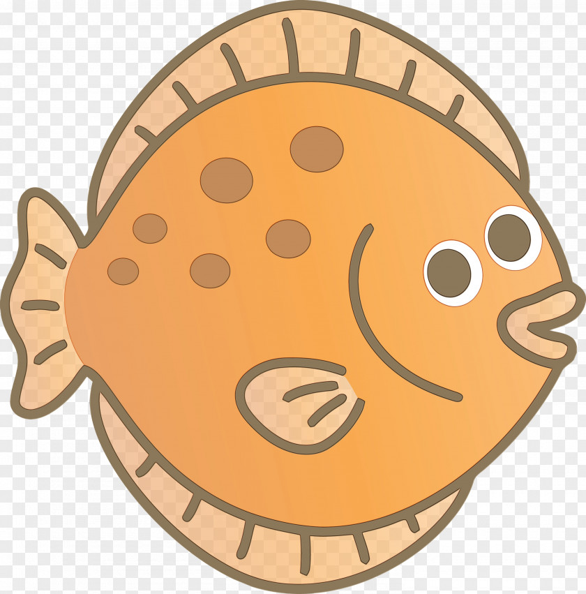 Cartoon Snout Fish Dish PNG