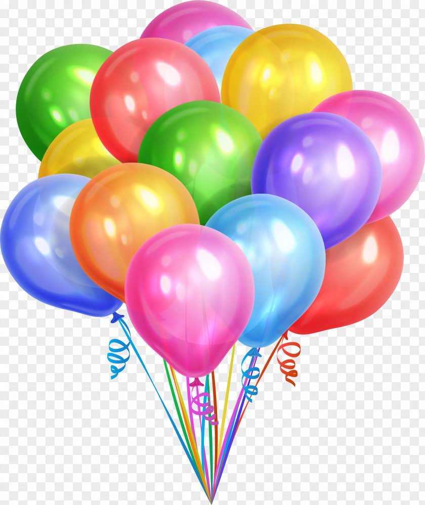 Colorful Dream Balloons PNG