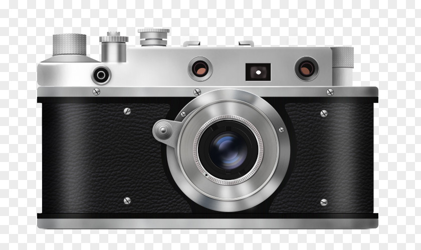 Complex Black Camera Digital Photography PNG