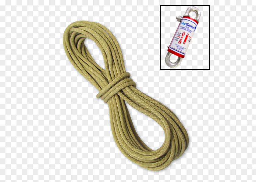 Rope Carabiner Electrical Cable Nylon Fire PNG