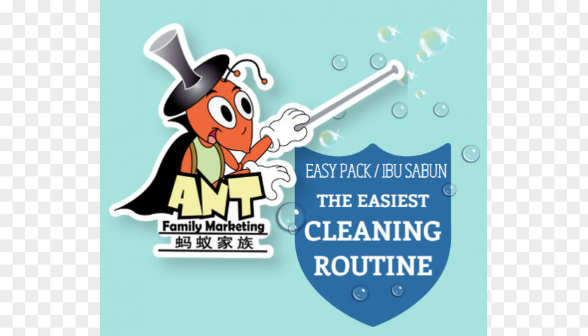 Rumah Kampung Logo Brand Cleaning Agent Ant PNG