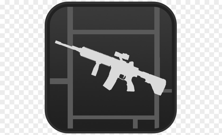 Design Gun Firearm Font PNG
