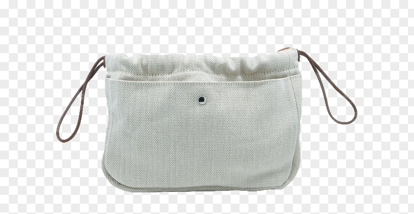 HERMES / Hermes Ms. Khaki Canvas Bag Liner Handbag Messenger PNG