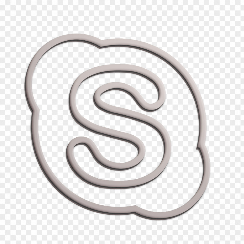 Metal Symbol Skype Icon PNG