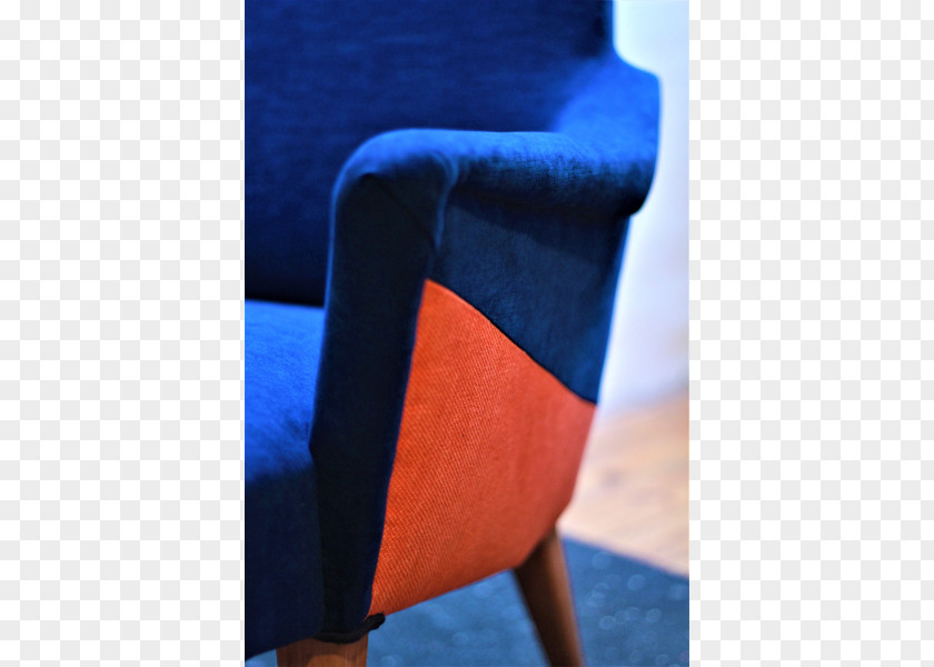 Petit Suisse Cobalt Blue Chair PNG